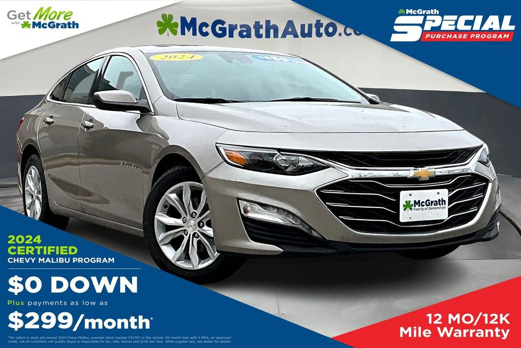 Used 2024 Chevrolet Malibu LT image 1
