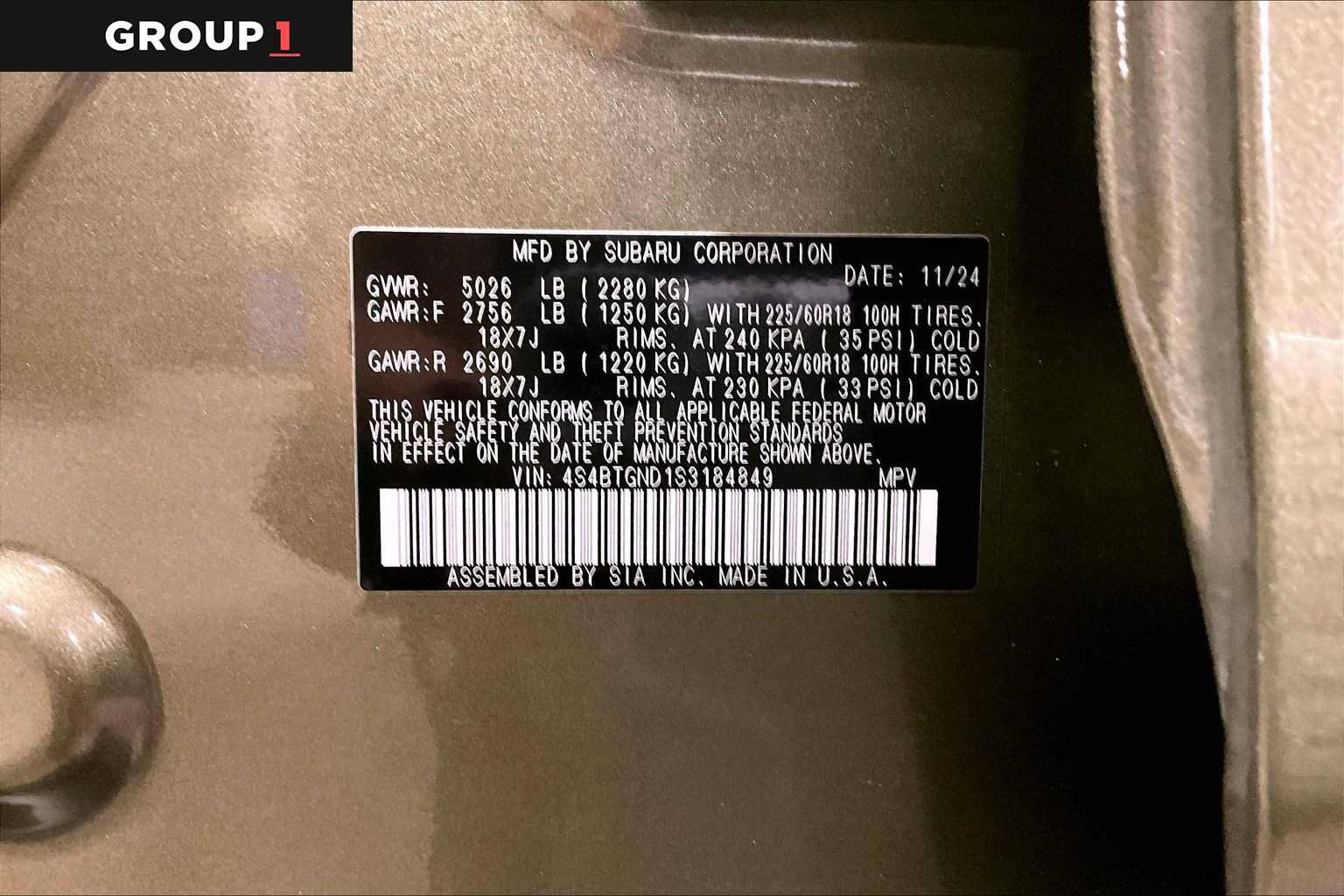 Certified 2025 Subaru Outback Limited XT AWD/4WD image 36