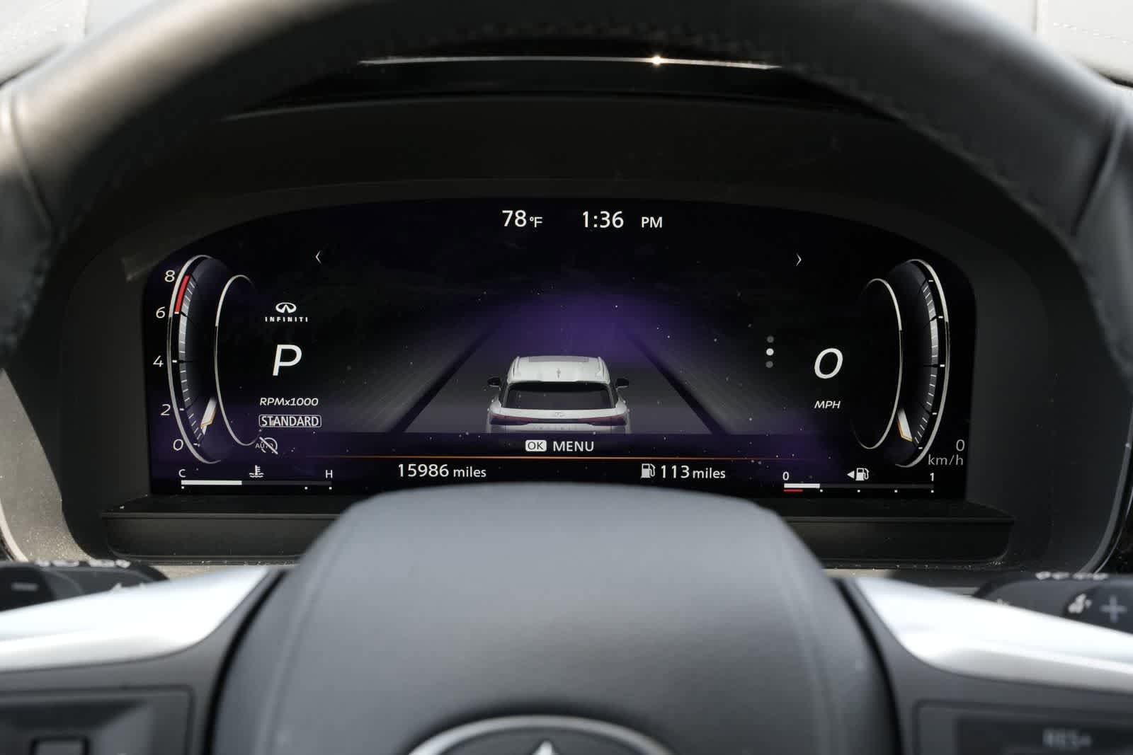 Certified 2025 INFINITI QX60 Luxe w/ Vision Package FWD image 12