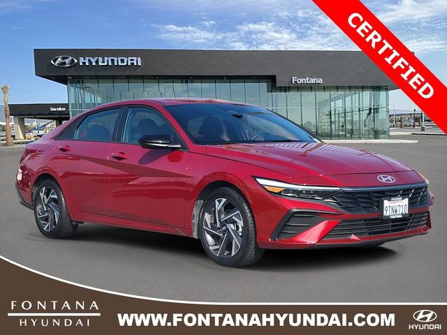 Certified 2025 Hyundai Elantra Sport