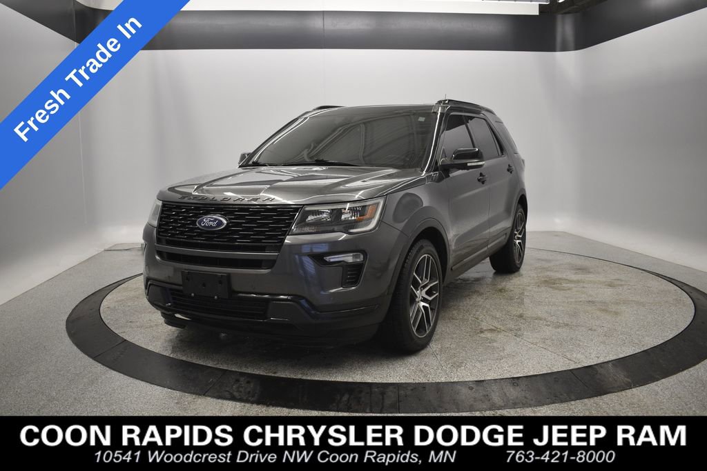Used 2018 Ford Explorer Sport w/ Ford Safe & Smart Package