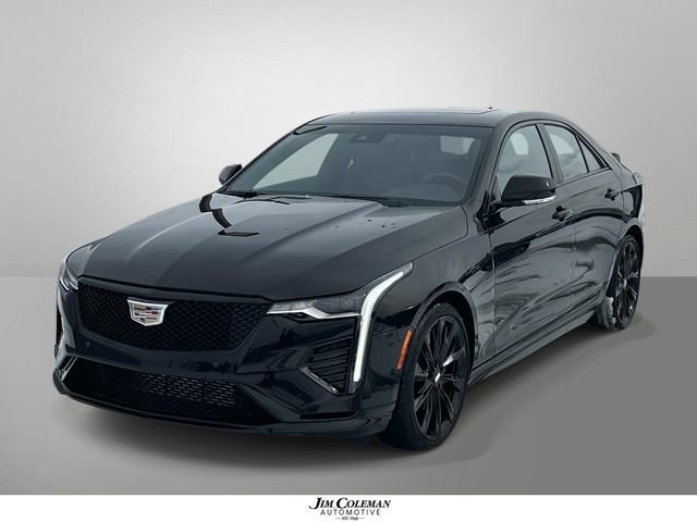 Certified 2025 Cadillac CT4 V w/ LPO, ONYX Package image 1