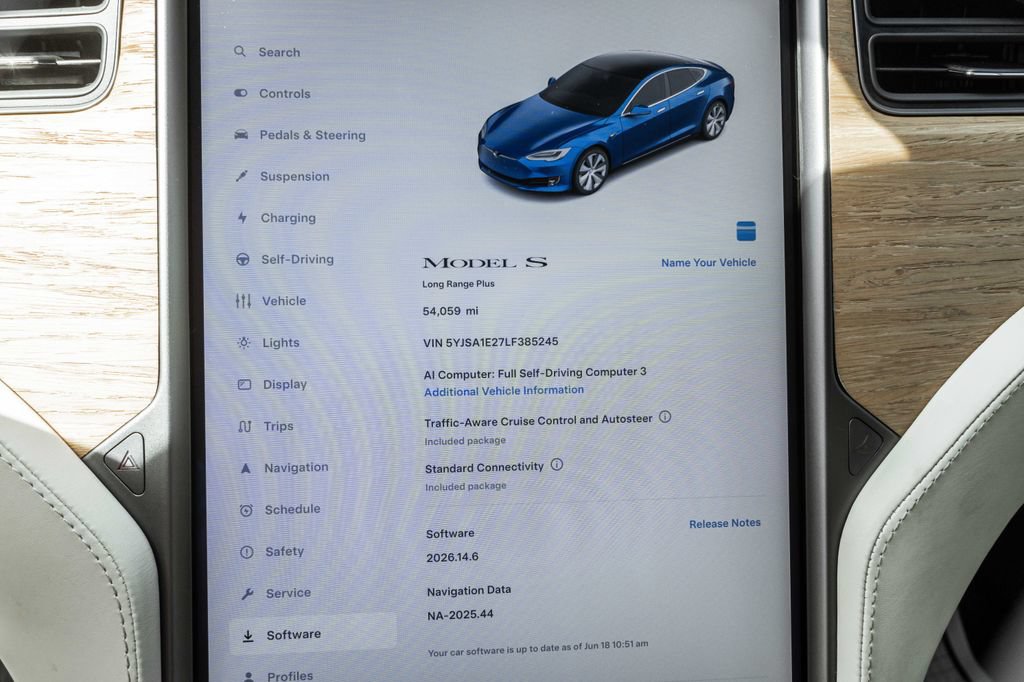 Used 2020 Tesla Model S Long Range Plus AWD/4WD image 18