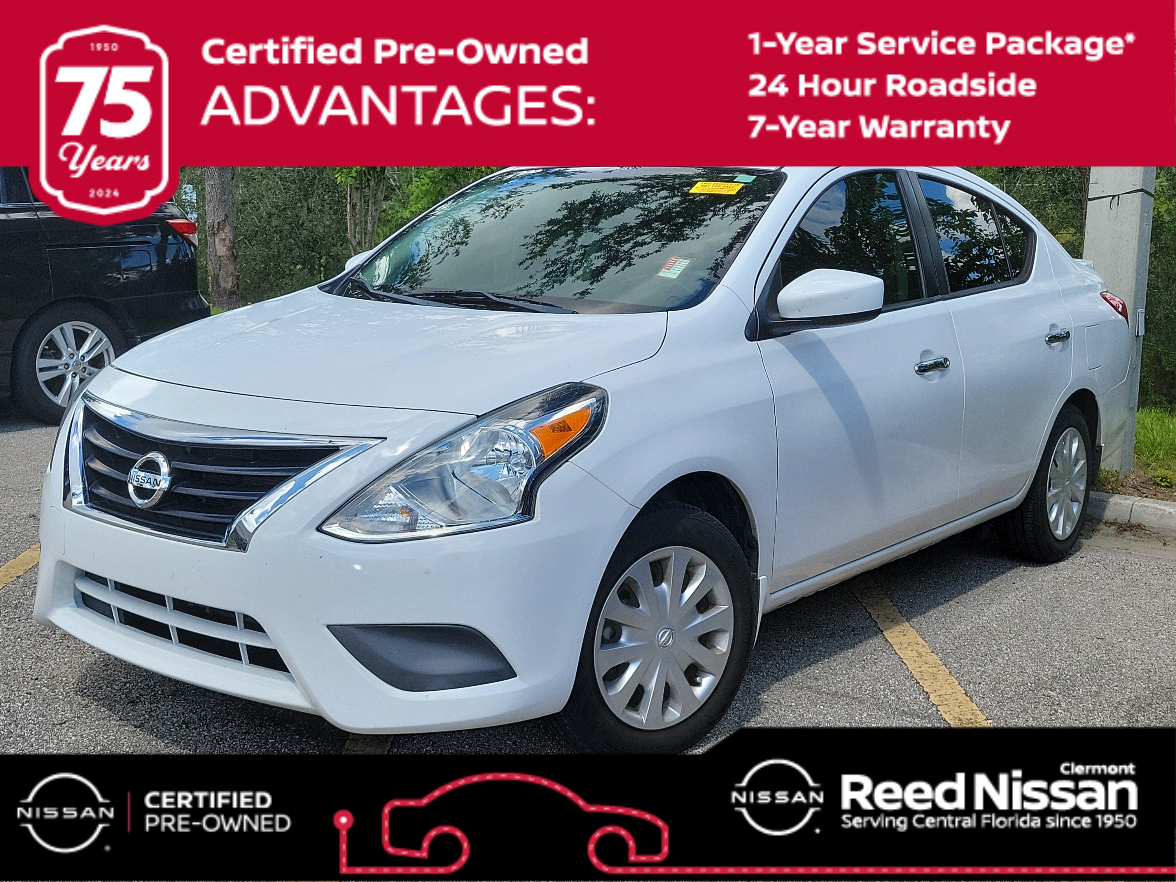Used 2019 Nissan Versa SV FWD image 1
