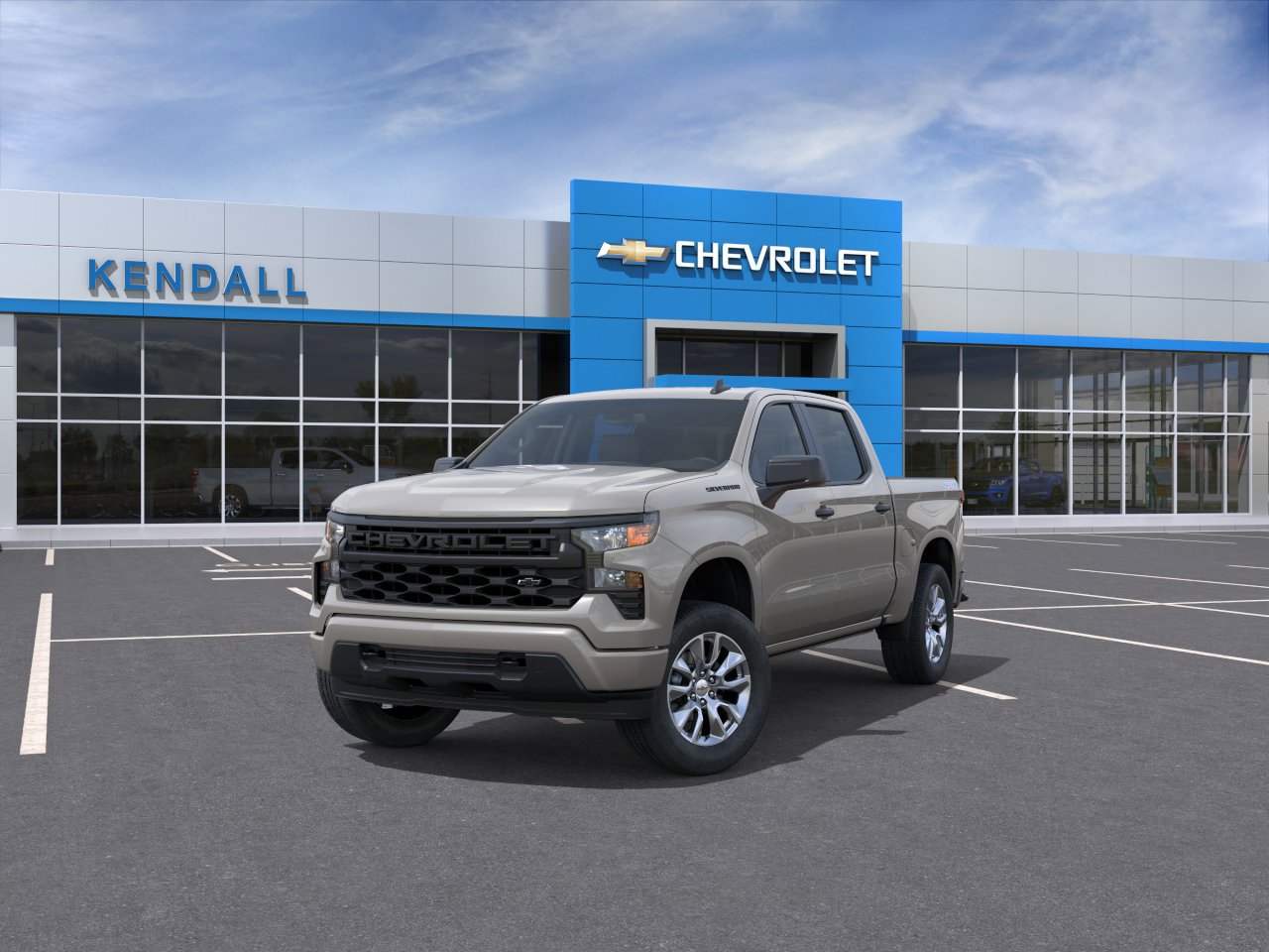 New 2026 Chevrolet Silverado 1500 Custom w/ LPO, Dark Essentials Package AWD/4WD image 8