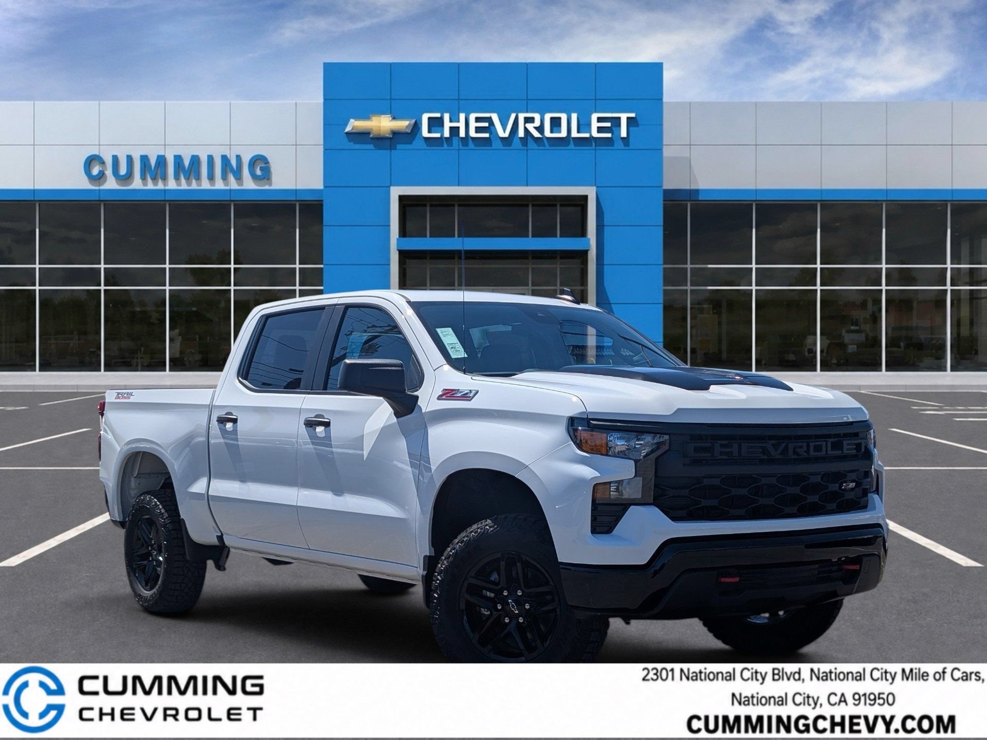 New 2026 Chevrolet Silverado 1500 Custom Trail Boss
