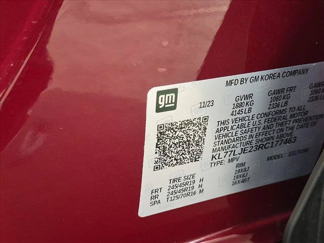 Used 2024 Chevrolet Trax RS w/ Sunroof Package FWD image 24