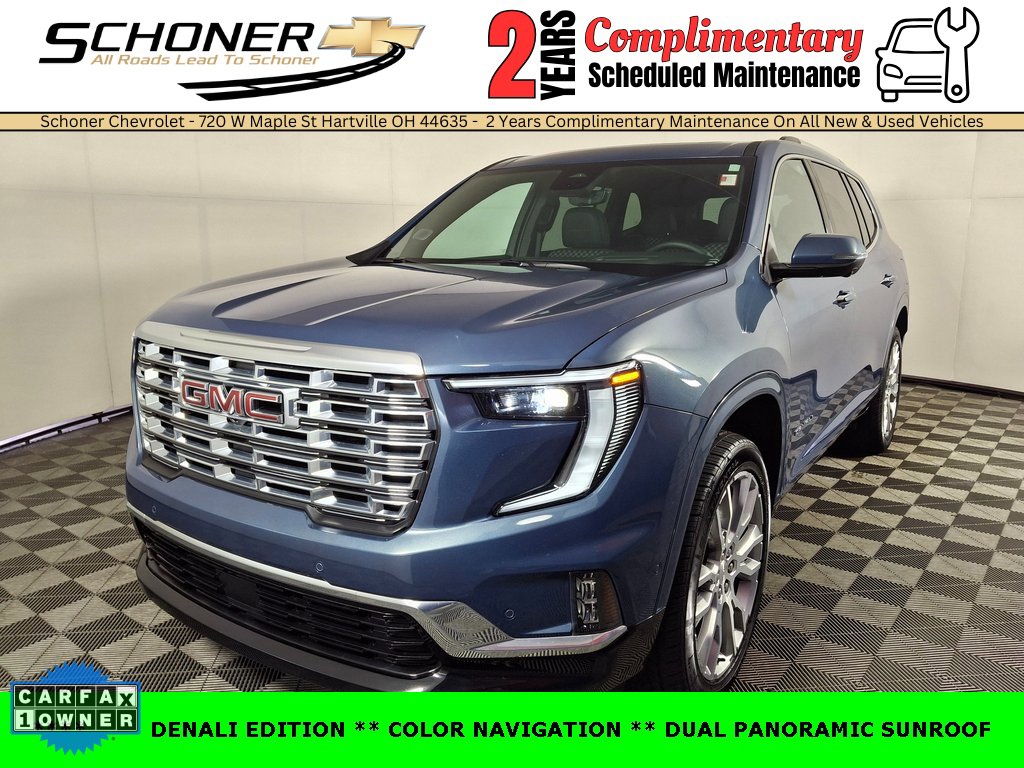 Used 2025 GMC Acadia Denali w/ Super Cruise Package