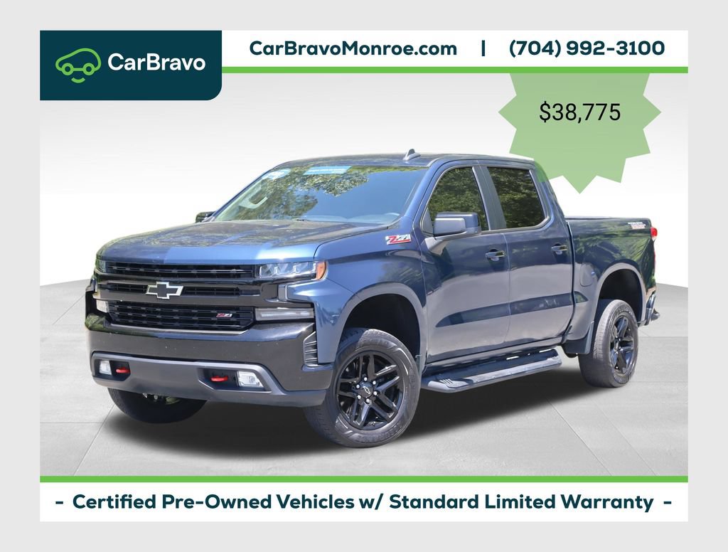 Certified 2022 Chevrolet Silverado 1500 LT Trail Boss w/ Bed Protection Package