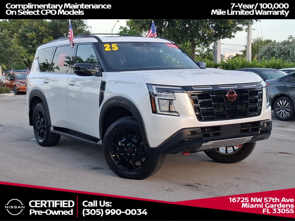 Used 2025 Nissan Armada PRO-4X w/ Pro-4X Premium Package AWD/4WD image 1