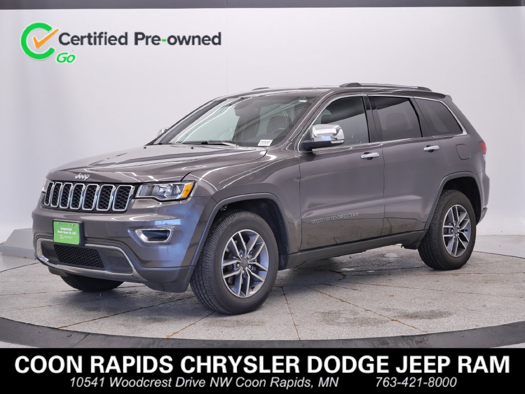 Certified 2020 Jeep Grand Cherokee Limited w/ Trailer Tow Group IV