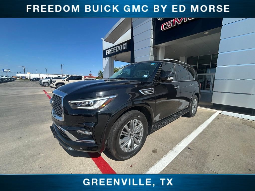 Used 2024 INFINITI QX80 Luxe w/ Cargo Package AWD/4WD image 1