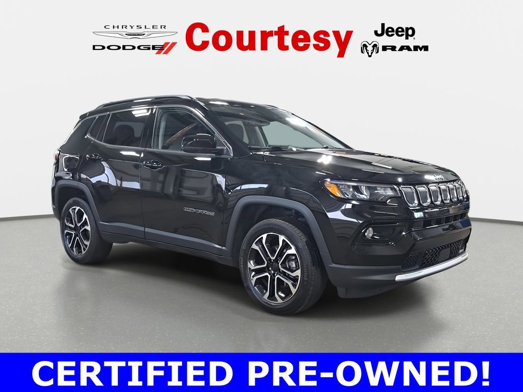 Certified 2022 Jeep Compass Limited AWD/4WD image 1