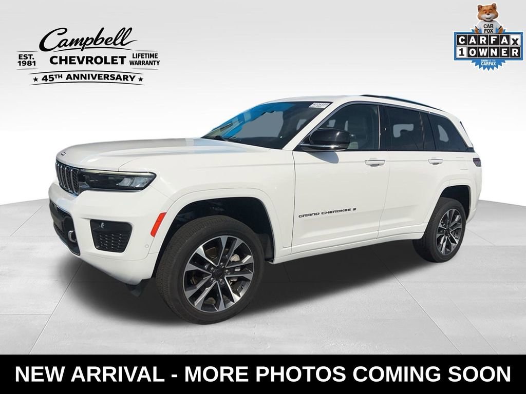 Used 2023 Jeep Grand Cherokee Overland w/ Luxury Tech Group IV AWD/4WD 360° Tour
