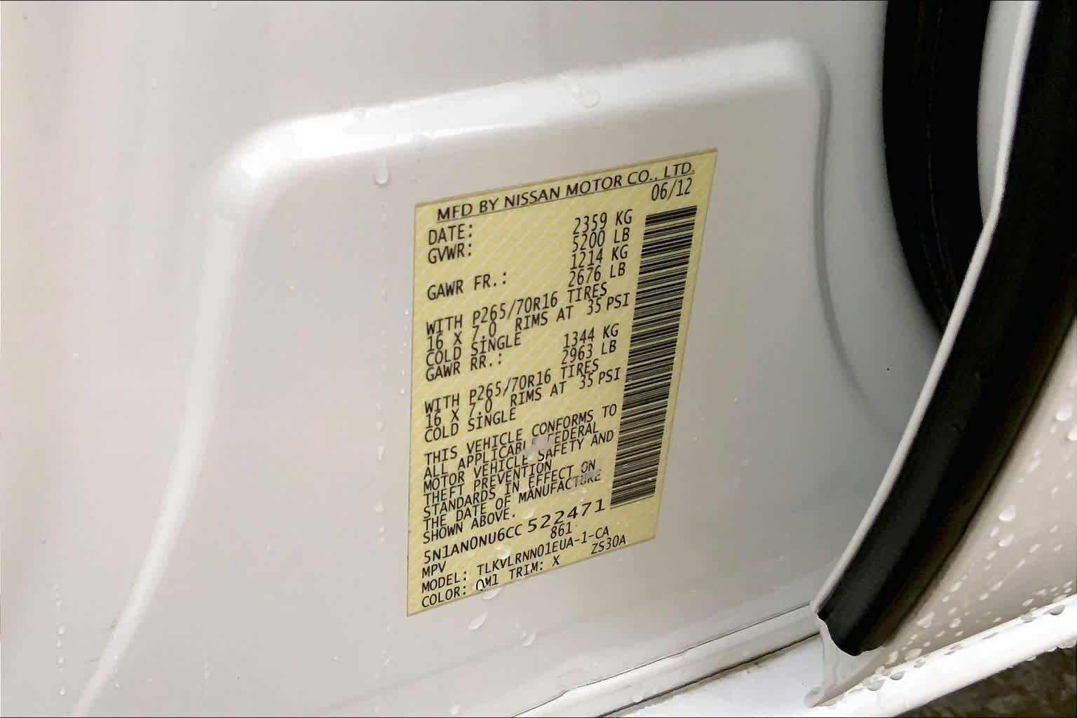 Used 2012 Nissan Xterra S RWD image 32