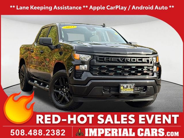Used 2023 Chevrolet Silverado 1500 Custom w/ 2.7L Blackout Package