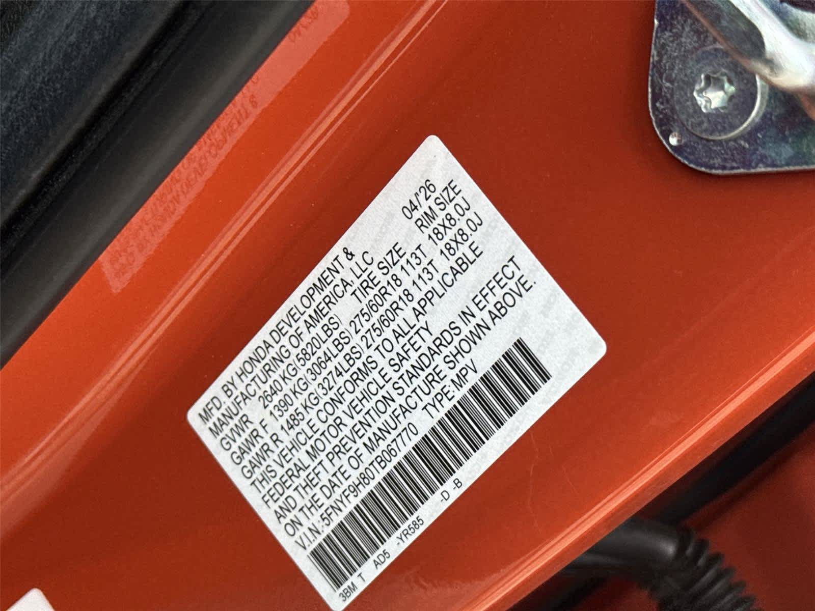 Used 2026 Honda Passport TrailSport Elite image 33