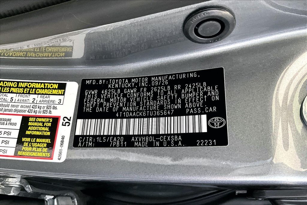 New 2026 Toyota Camry SE w/ Convenience Package FWD image 13