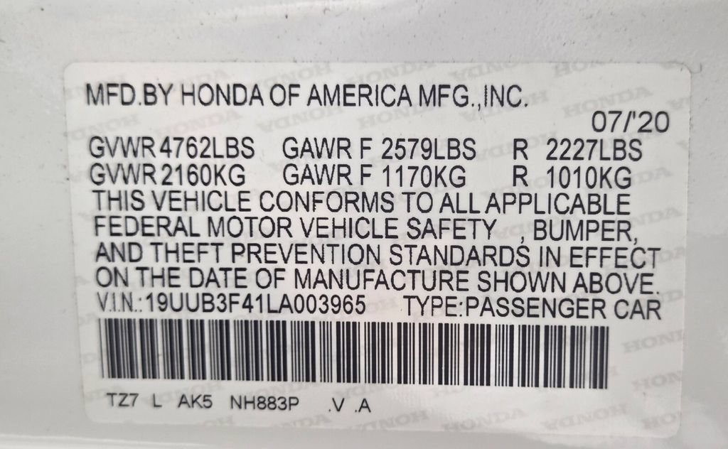 Used 2020 Acura TLX w/ Technology Package AWD/4WD image 33