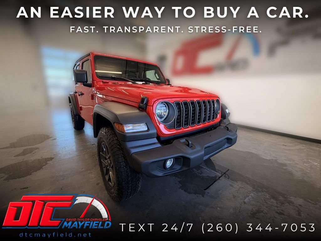 New 2026 Jeep Wrangler Unlimited Sport