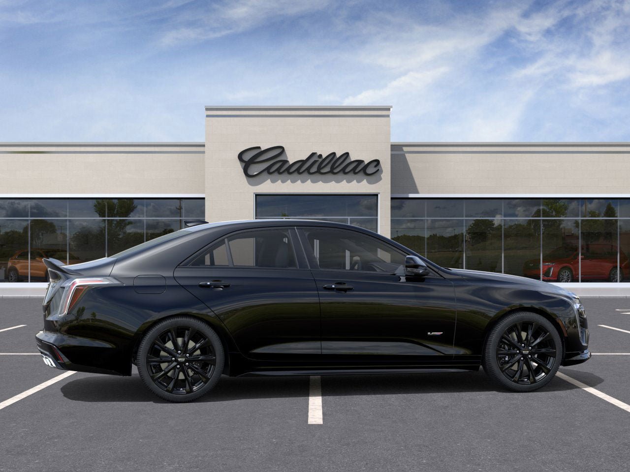New 2026 Cadillac CT4 V w/ LPO, ONYX Package AWD/4WD image 5