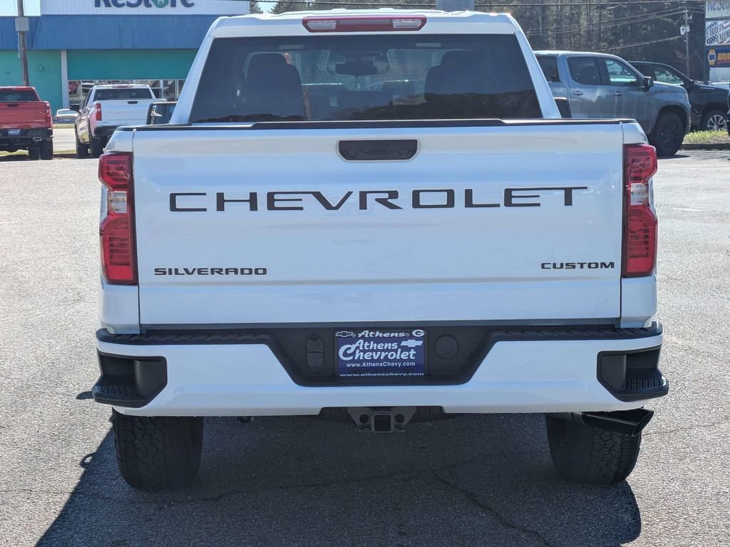 New 2026 Chevrolet Silverado 1500 Custom w/ Turbomax Blackout Package RWD image 5