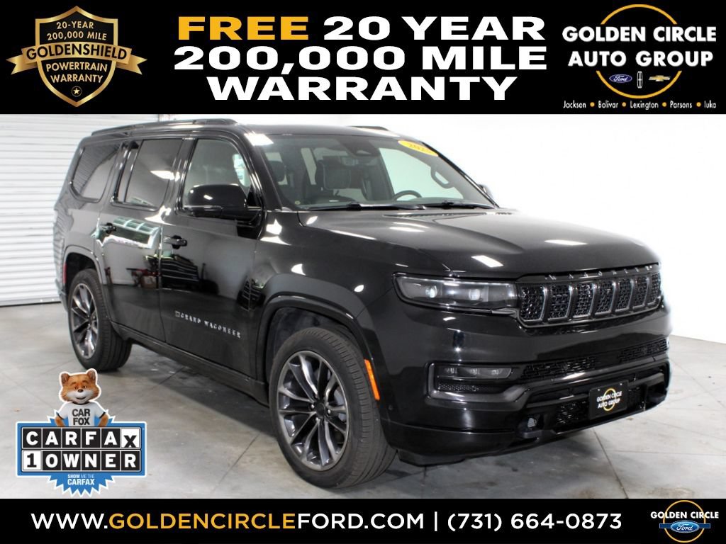 Used 2025 Jeep Grand Wagoneer Series II Obsidian w/ Quick Order Packagew 28T