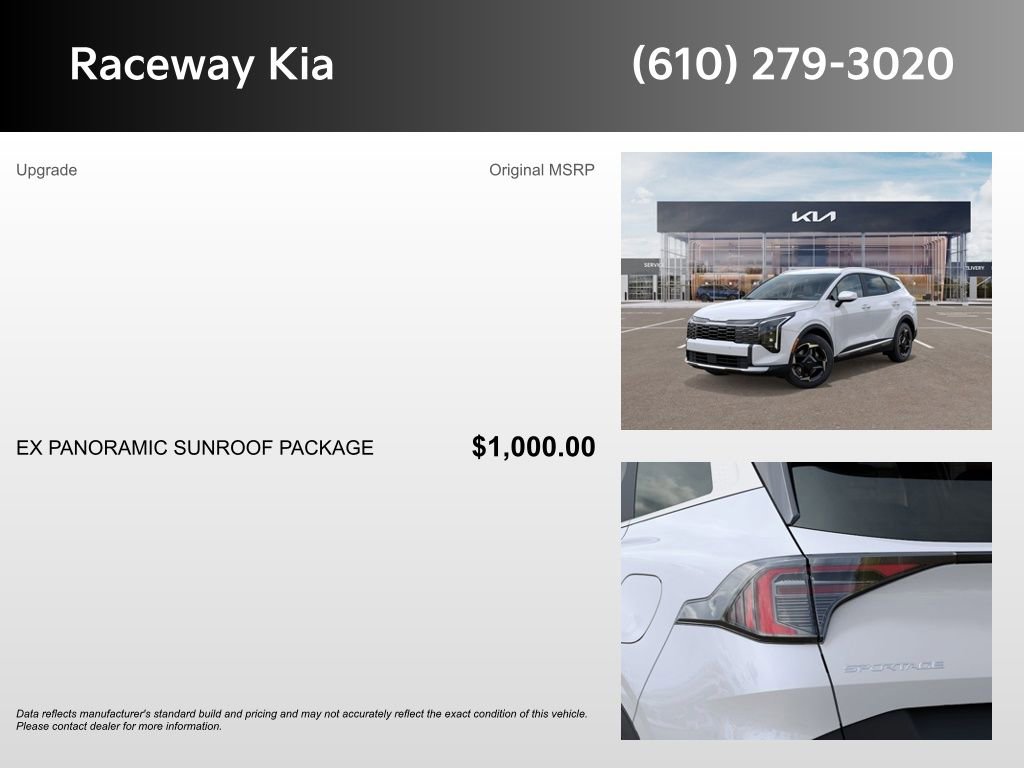 New 2026 Kia Sportage EX w/ EX Panoramic Sunroof Package image 5