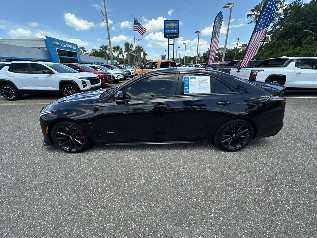 Used 2022 Cadillac CT4 V Blackwing w/ Technology Package RWD image 13