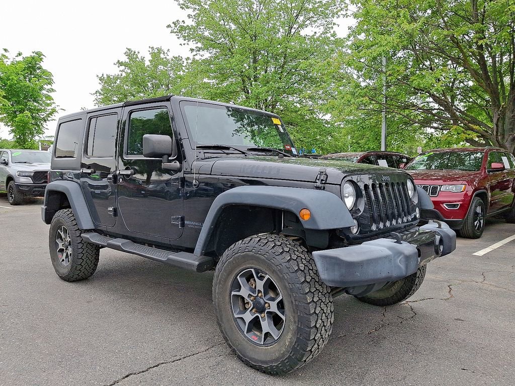 Certified 2017 Jeep Wrangler Unlimited Sport