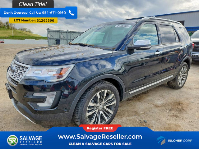 Used 2017 Ford Explorer Platinum AWD/4WD image 1