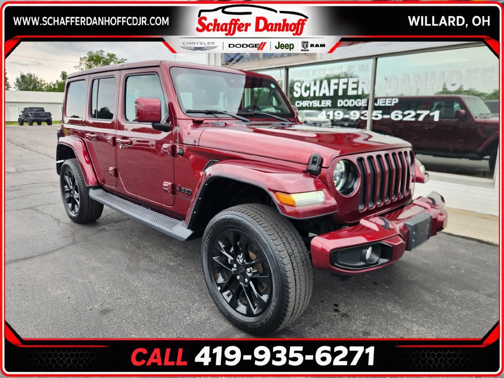 Used 2021 Jeep Wrangler Unlimited Sahara AWD/4WD image 1