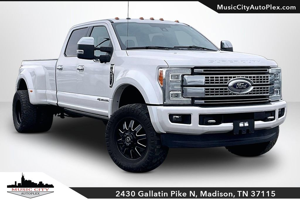 Used 2017 Ford F450 Platinum w/ Platinum Ultimate Package image 1