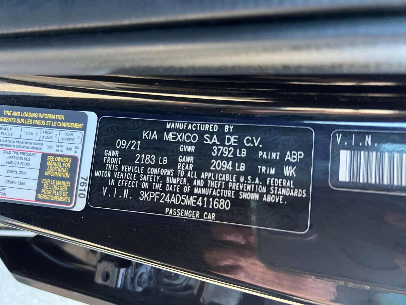 Used 2021 Kia Forte LXS image 21