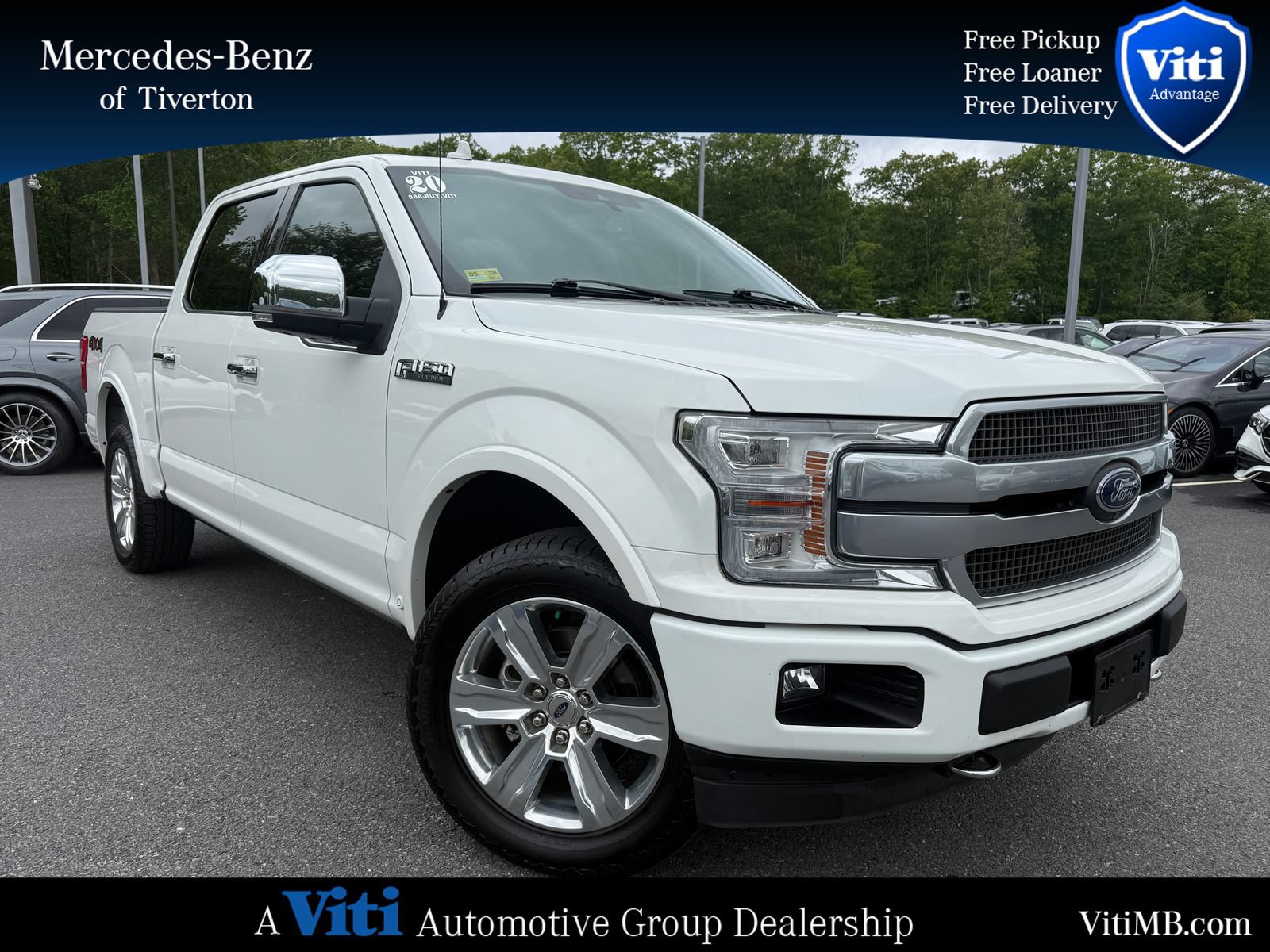 Used 2020 Ford F150 Platinum w/ Equipment Group 701A Luxury AWD/4WD image 1