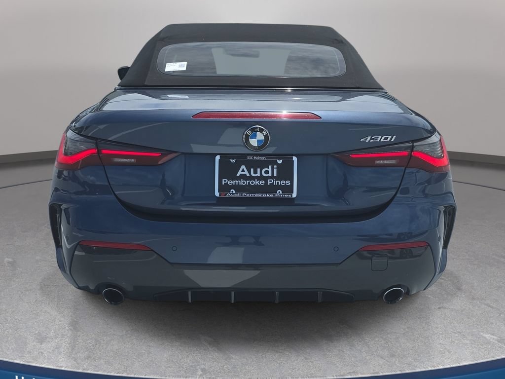 Used 2021 BMW 430i Convertible w/ M Sport Package RWD image 8