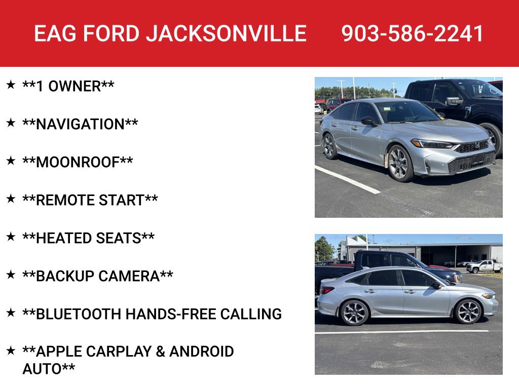 Used 2025 Honda Civic Sport Touring image 4