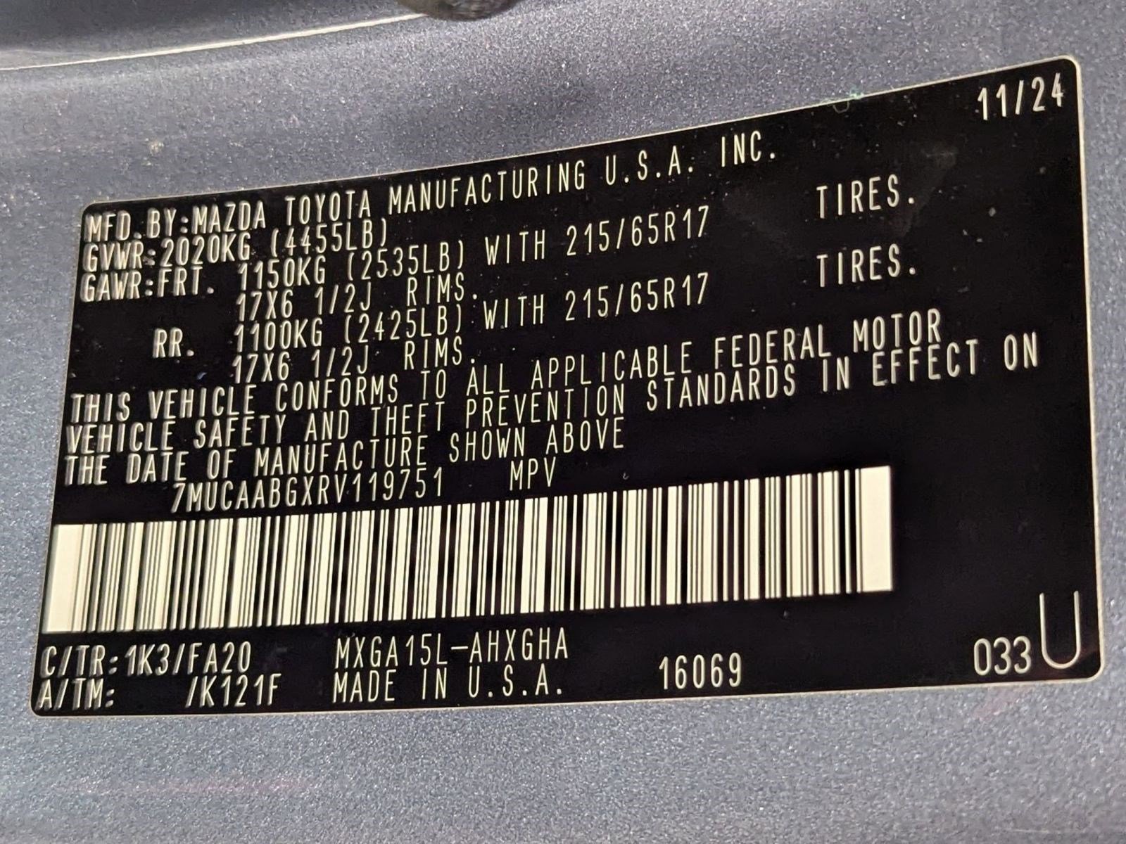 Used 2024 Toyota Corolla Cross LE image 16