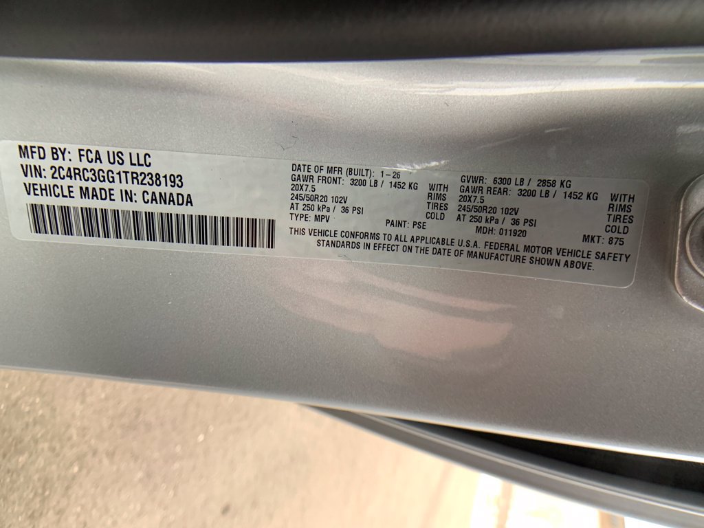 New 2026 Chrysler Pacifica Limited w/ S Appearance Package AWD/4WD image 31