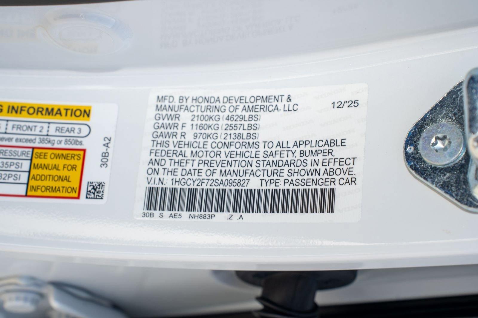 Certified 2025 Honda Accord Sport image 38