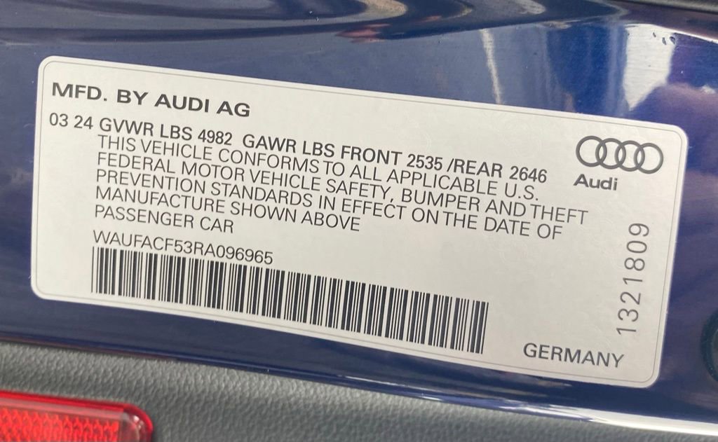Used 2024 Audi A5 2.0T Premium Plus AWD/4WD image 22