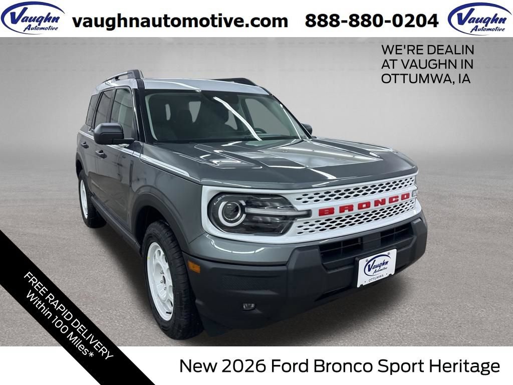 New 2026 Ford Bronco Sport Heritage w/ Convenience Package
