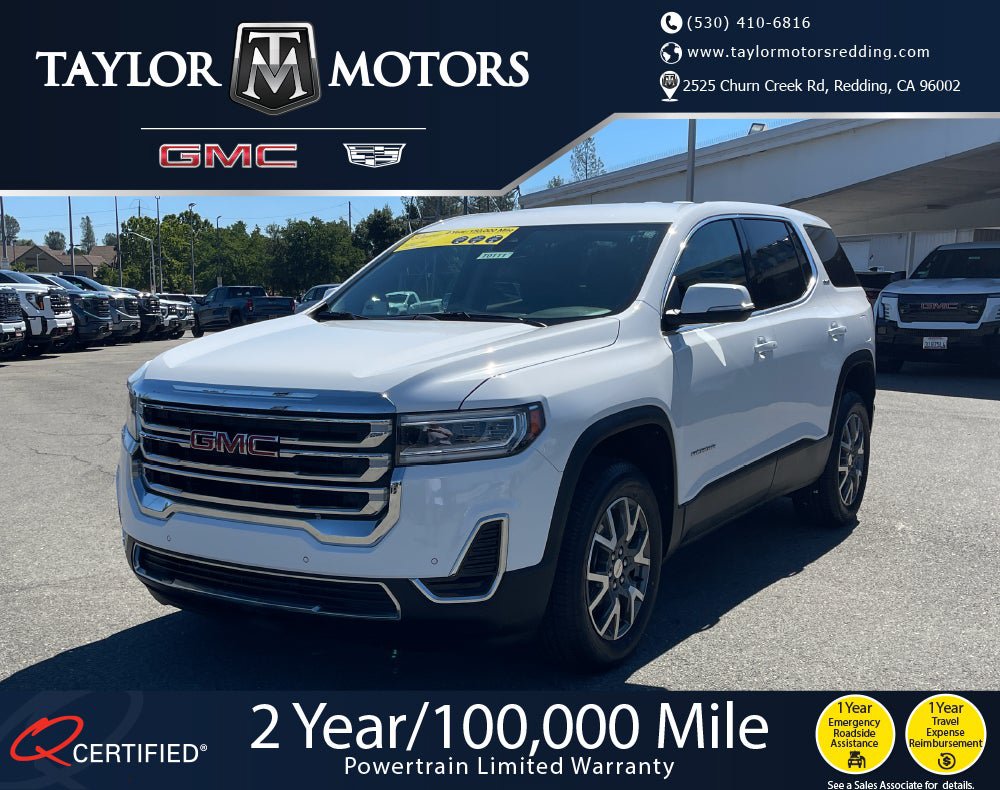 Used 2022 GMC Acadia SLE