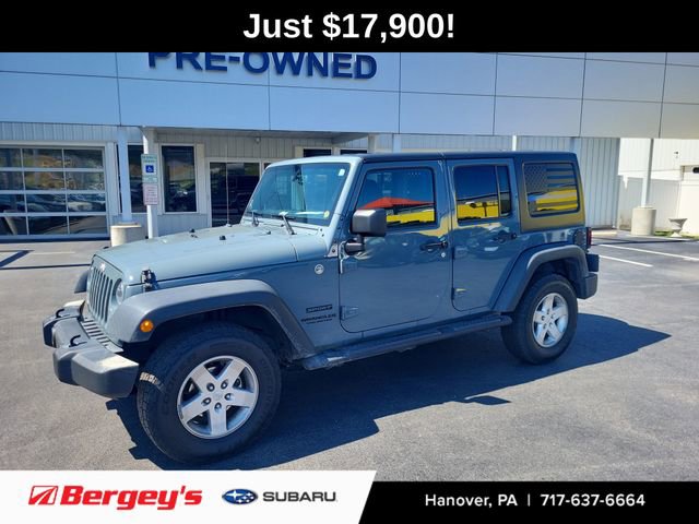 Used 2015 Jeep Wrangler Unlimited Sport w/ Quick Order Package 24S image 1