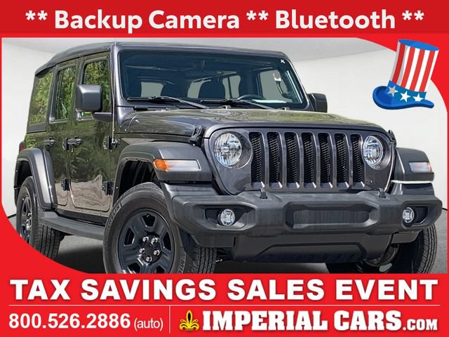 Used 2022 Jeep Wrangler Unlimited Sport AWD/4WD video 1