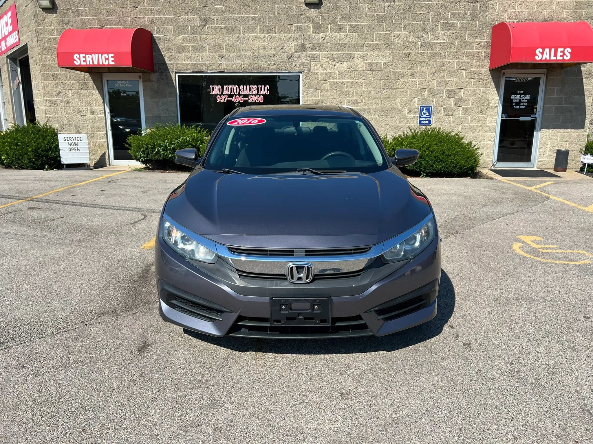 Used 2016 Honda Civic EX image 2