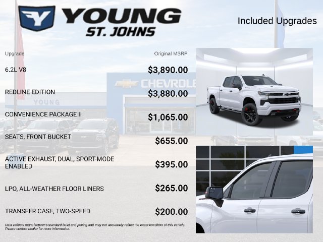 New 2026 Chevrolet Silverado 1500 RST w/ Redline Edition AWD/4WD image 7
