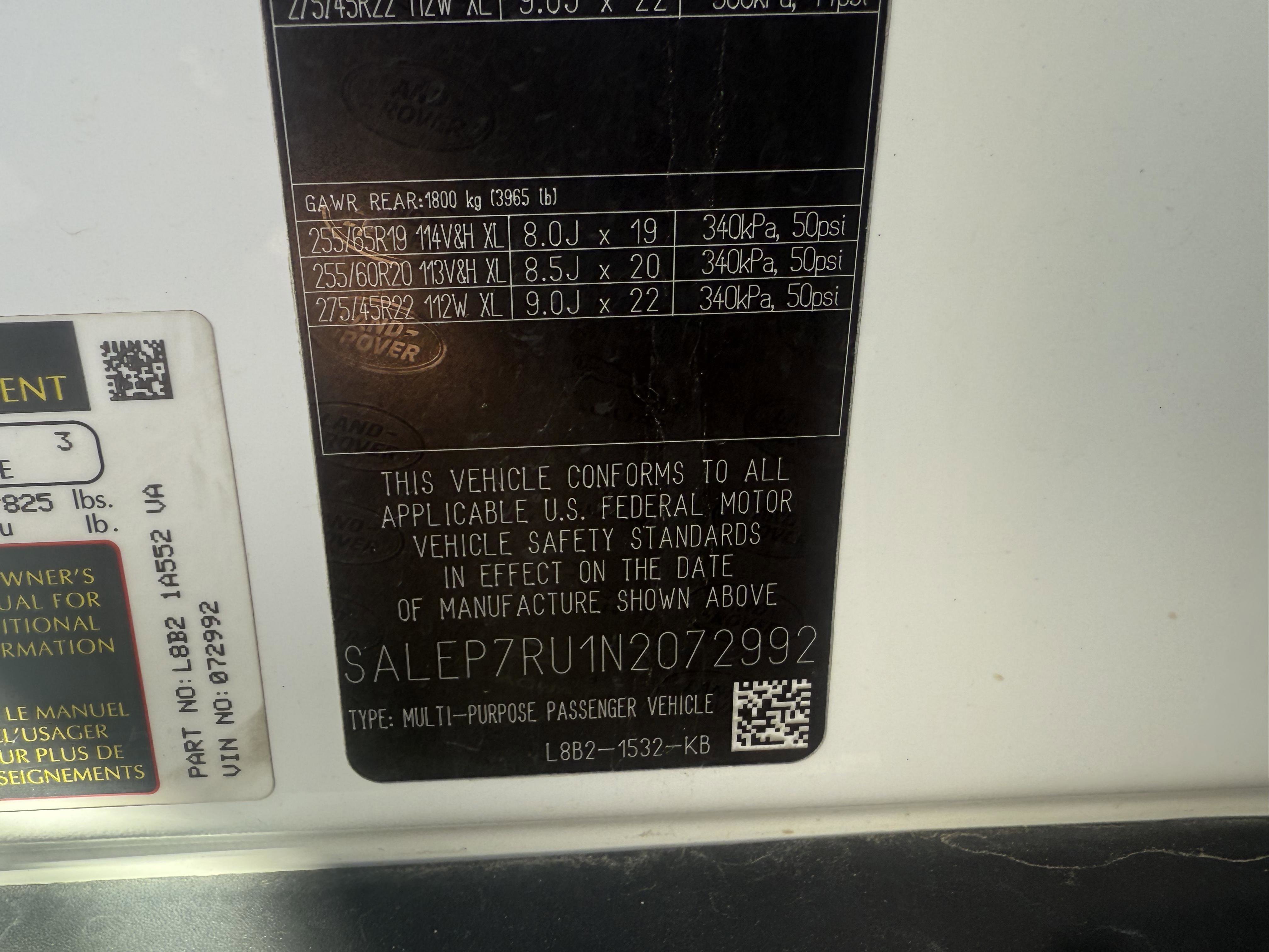 Certified 2022 Land Rover Defender 110 SE image 46