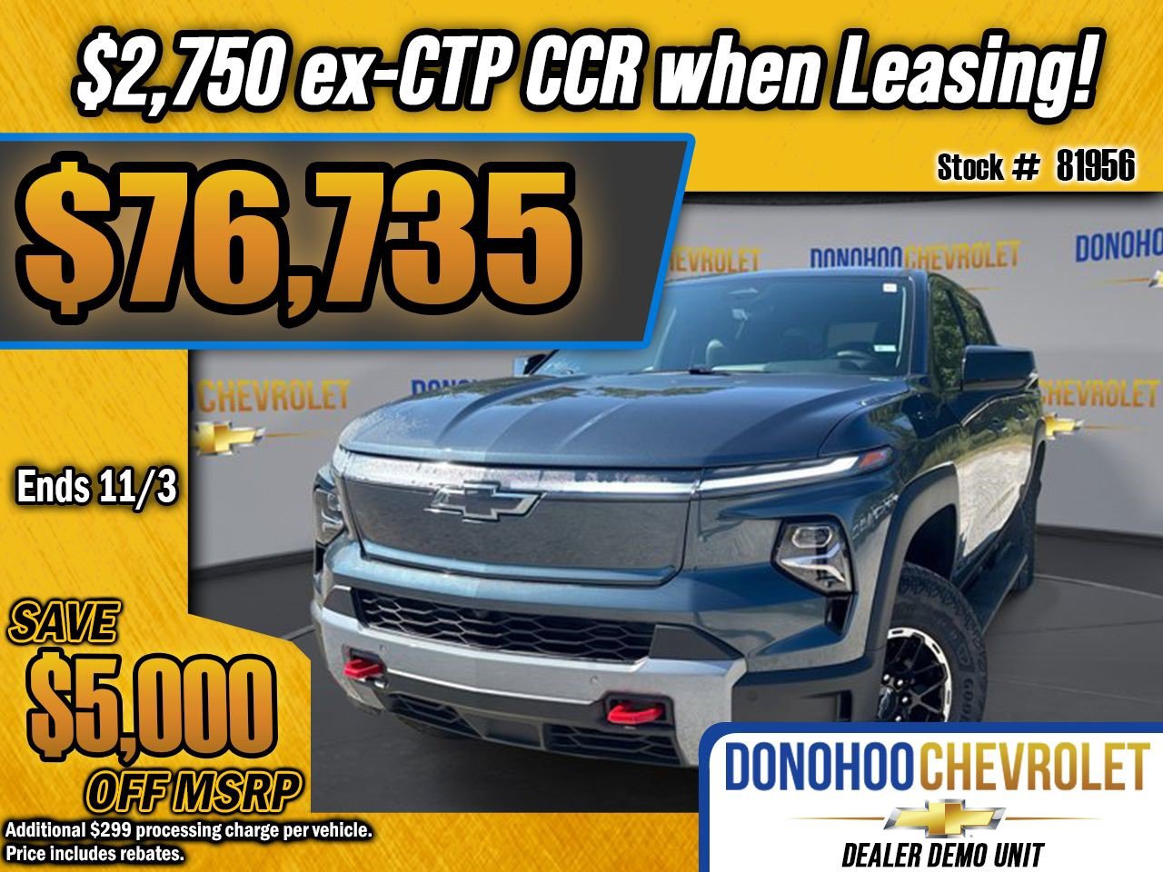 New 2026 Chevrolet Silverado EV Trail Boss w/ Premium Package