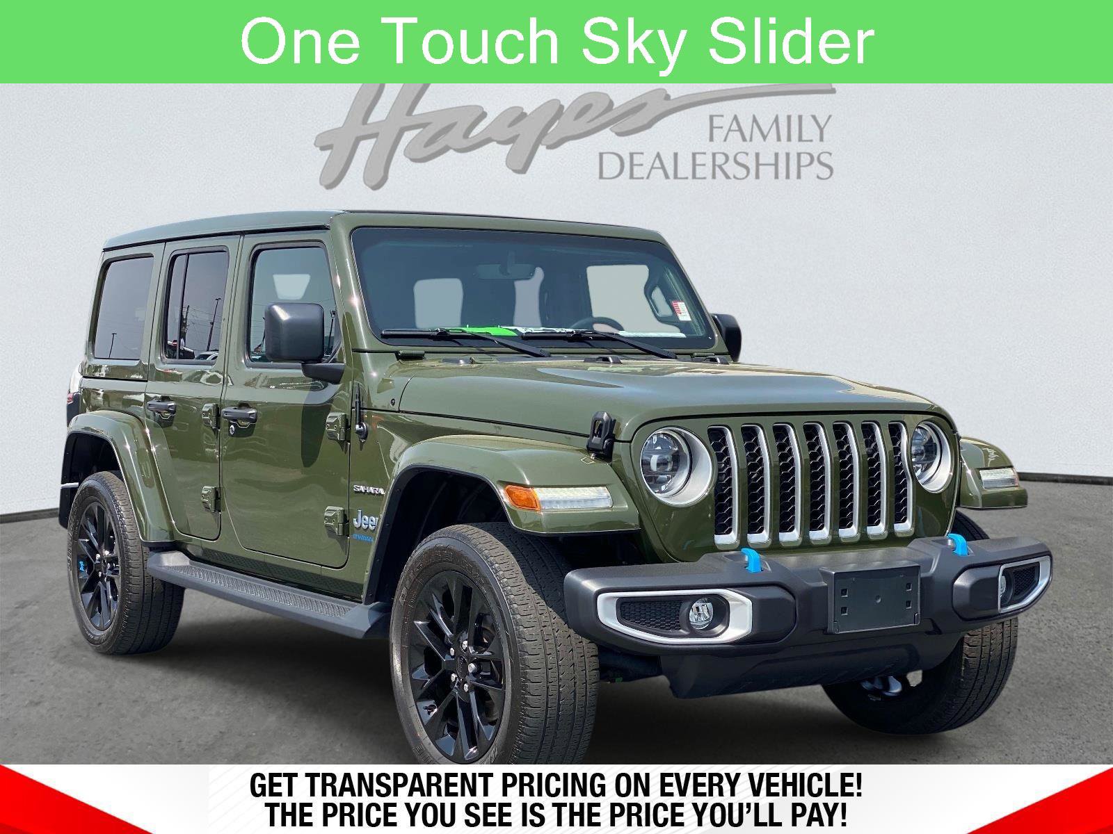 Used 2023 Jeep Wrangler Sahara w/ Cold Weather Group AWD/4WD image 1